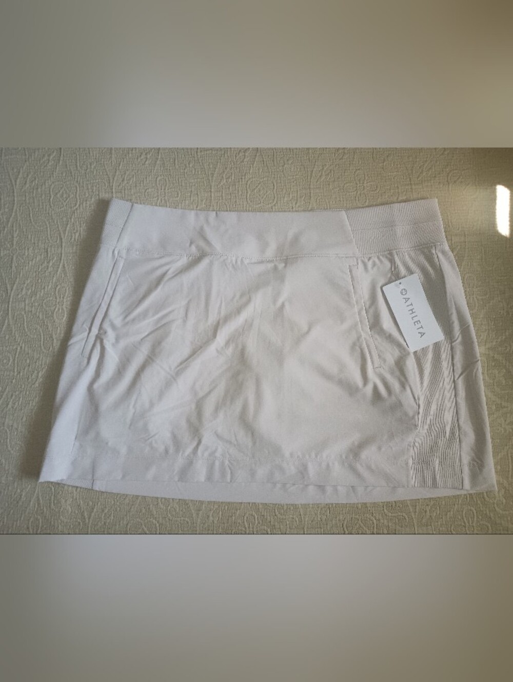 New Athleta Brooklynn Skort in Off-White SZ2XL